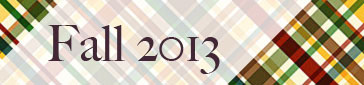 Fall 2013