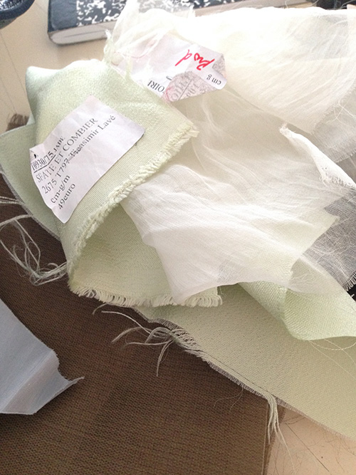 fabrics from the house of Lanvin