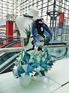 mannequin with artistic bikini