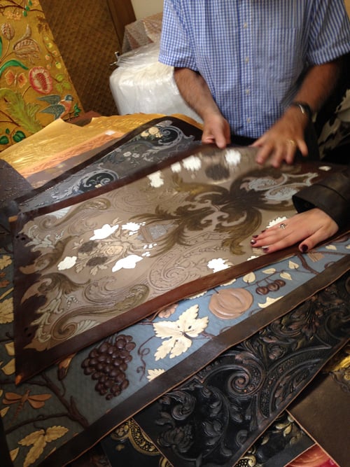 Parisian crafts - finished fabrics