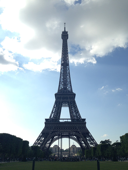 Eiffel Tower during day