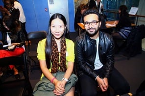 LIM College MBA students at fashion business conference.