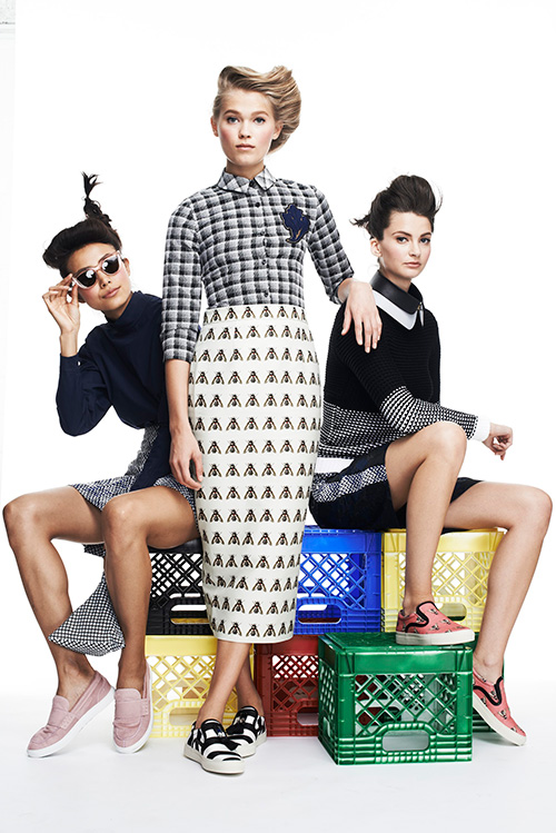 LIM College - Alyssa Francois crates photo