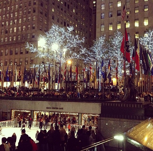 Rockefeller Center in Winter