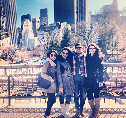 4 people in central park